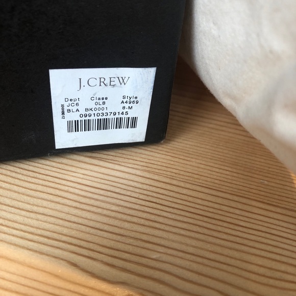 J crew Elsie pumps black suede US8 / EU38.5 - Picture 7 of 8